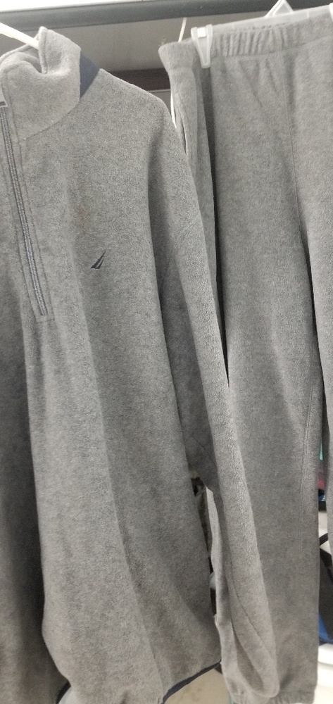 Nautica Fleece Track Suit, Men's Size XXL